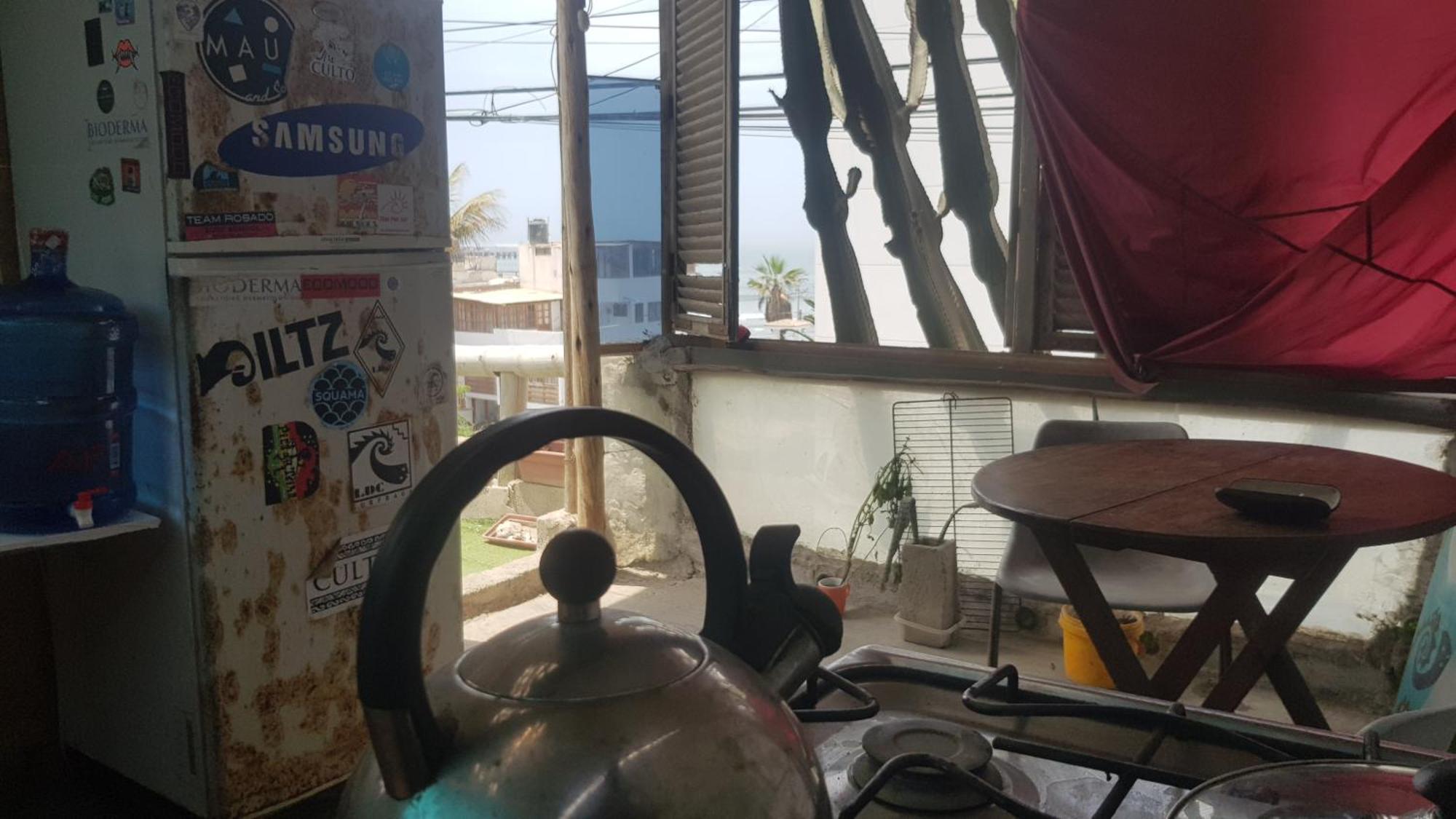 شقة Huanchaco Surf Camp المظهر الخارجي الصورة